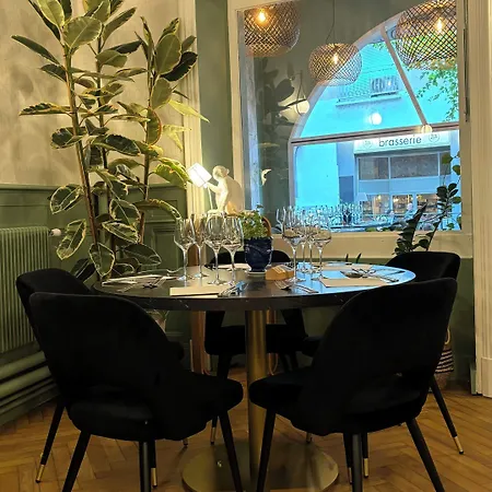 Logis Restaurant Grand De Lyon Otel Vals-les-Bains