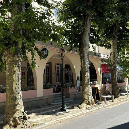 Logis Restaurant Grand De Lyon Otel Vals-les-Bains
